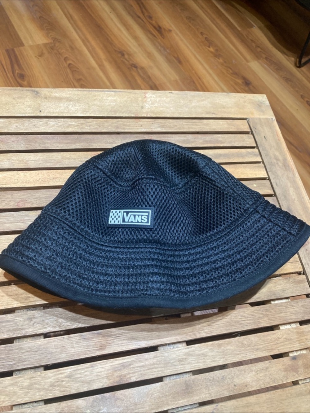 Vans Bucket Hat  Black Off The Wall Skater Outdoor